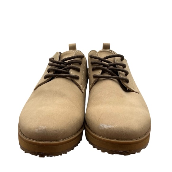 Perry Ellis Kids toddler Perry Ellis‎ Beige Lace-Up Oxfords size 12 - Picture 1 of 7
